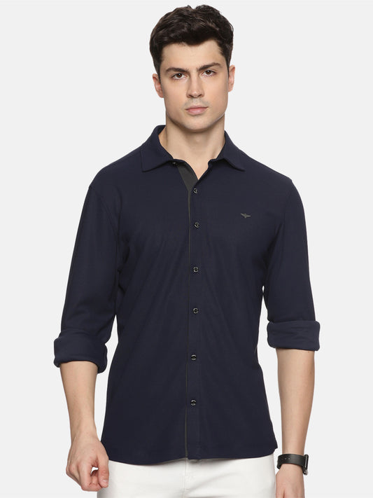 Navy Blue Premium Nano-Dry Shirt