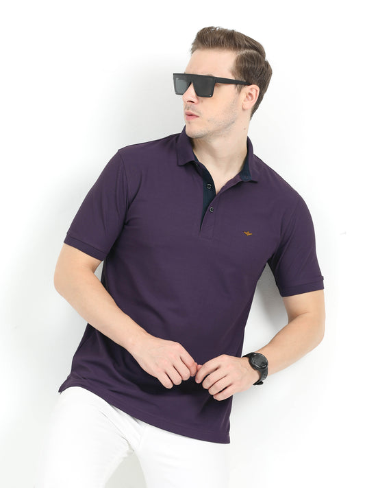 Black Current Premium Polo T-Shirt