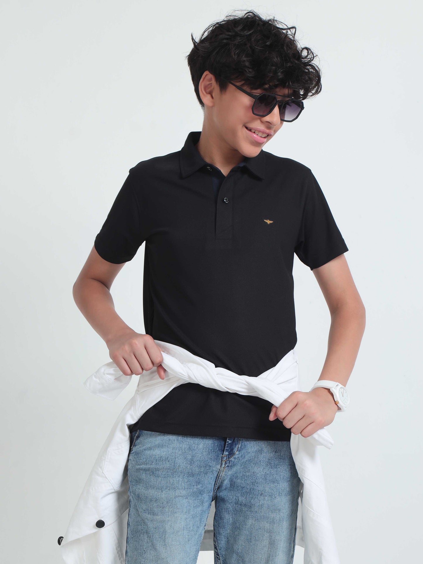 Black Premium Polo T-Shirts