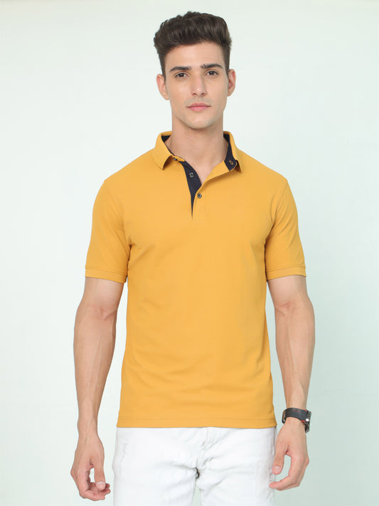 Mustard Premium Polo T-Shirt