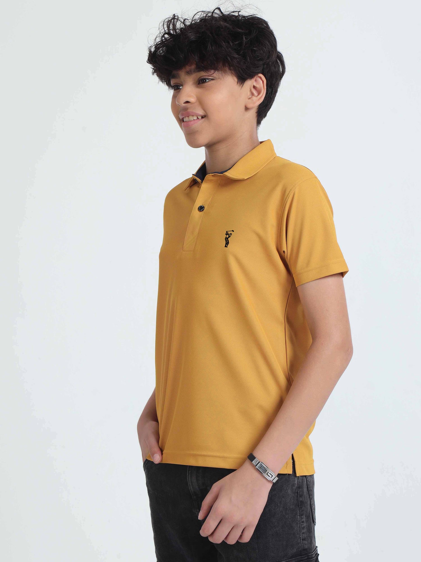 Mustard Premium Golf Polo T-Shirt