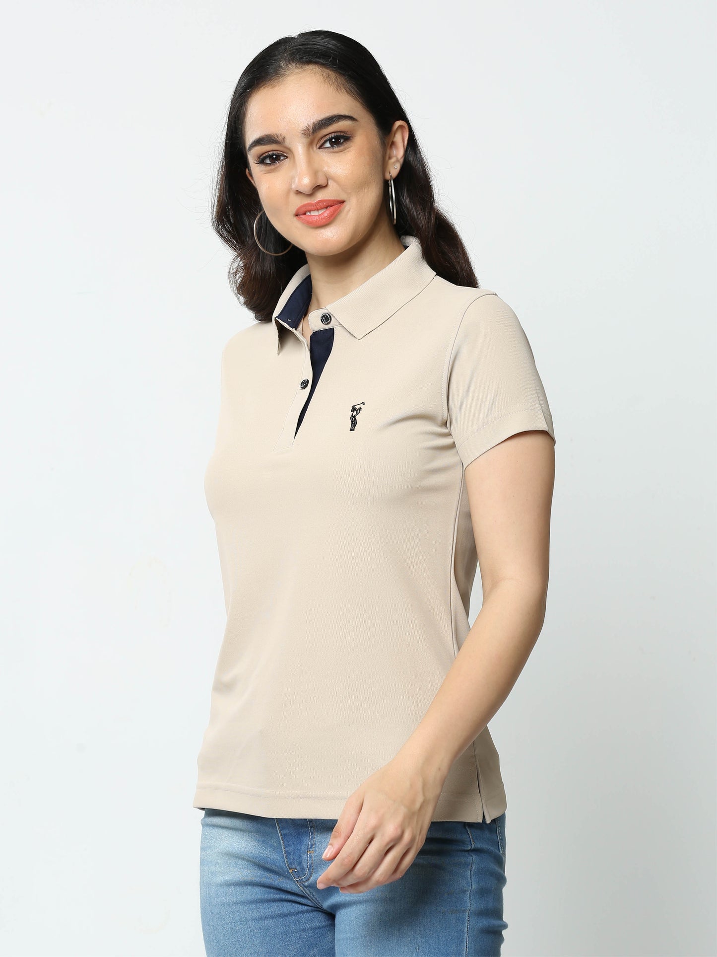 Fawn Women's Premium Golf Polo T-Shirt