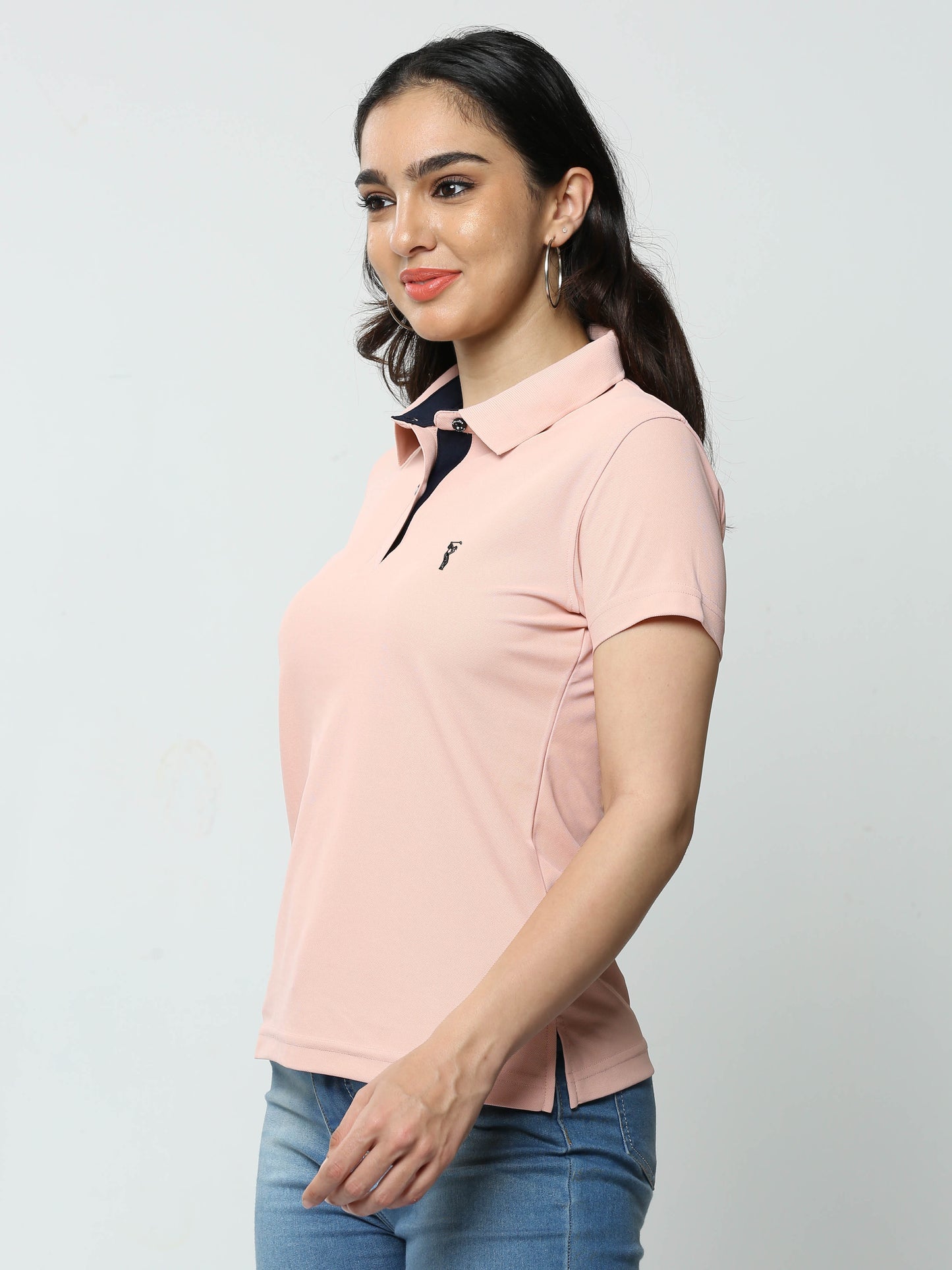 Rose Dust Women's Premium Golf Polo T-Shirt