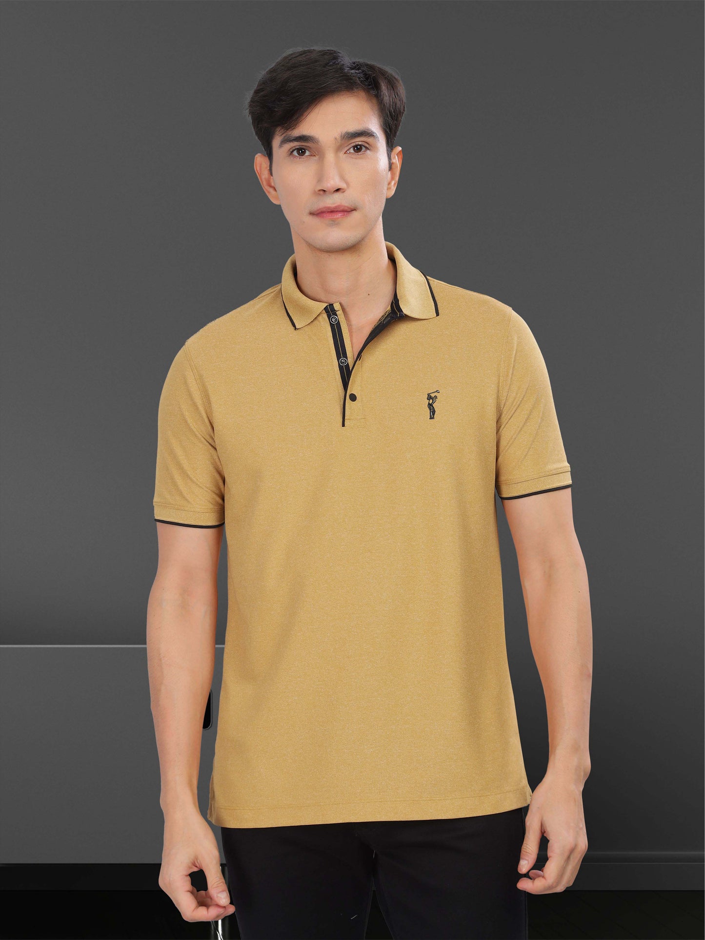 Honey Gold Tipping Polo Shirt