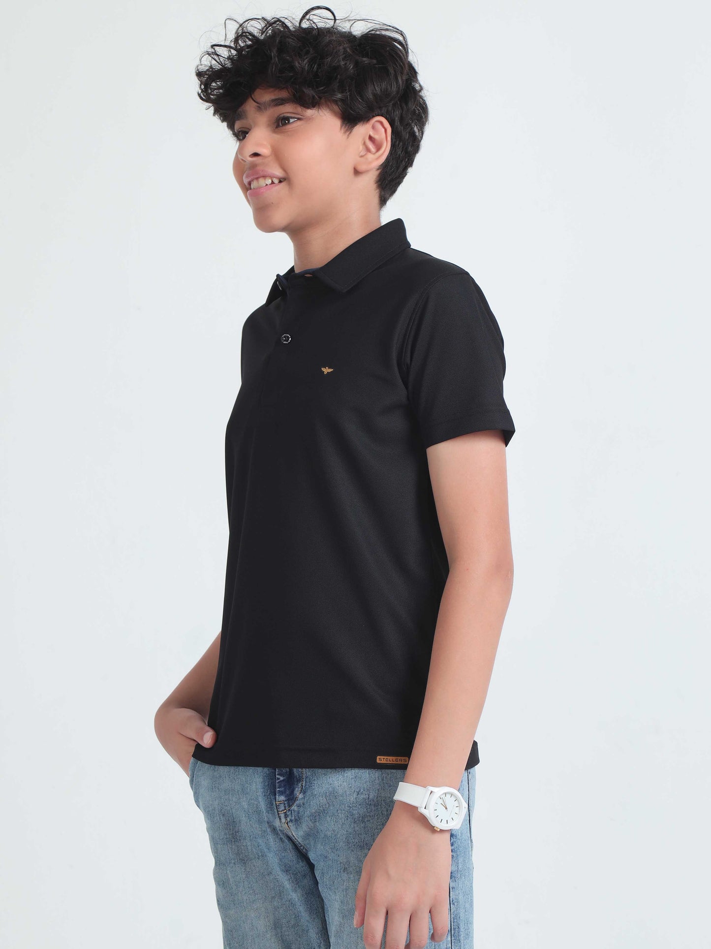 Black Premium Polo T-Shirts