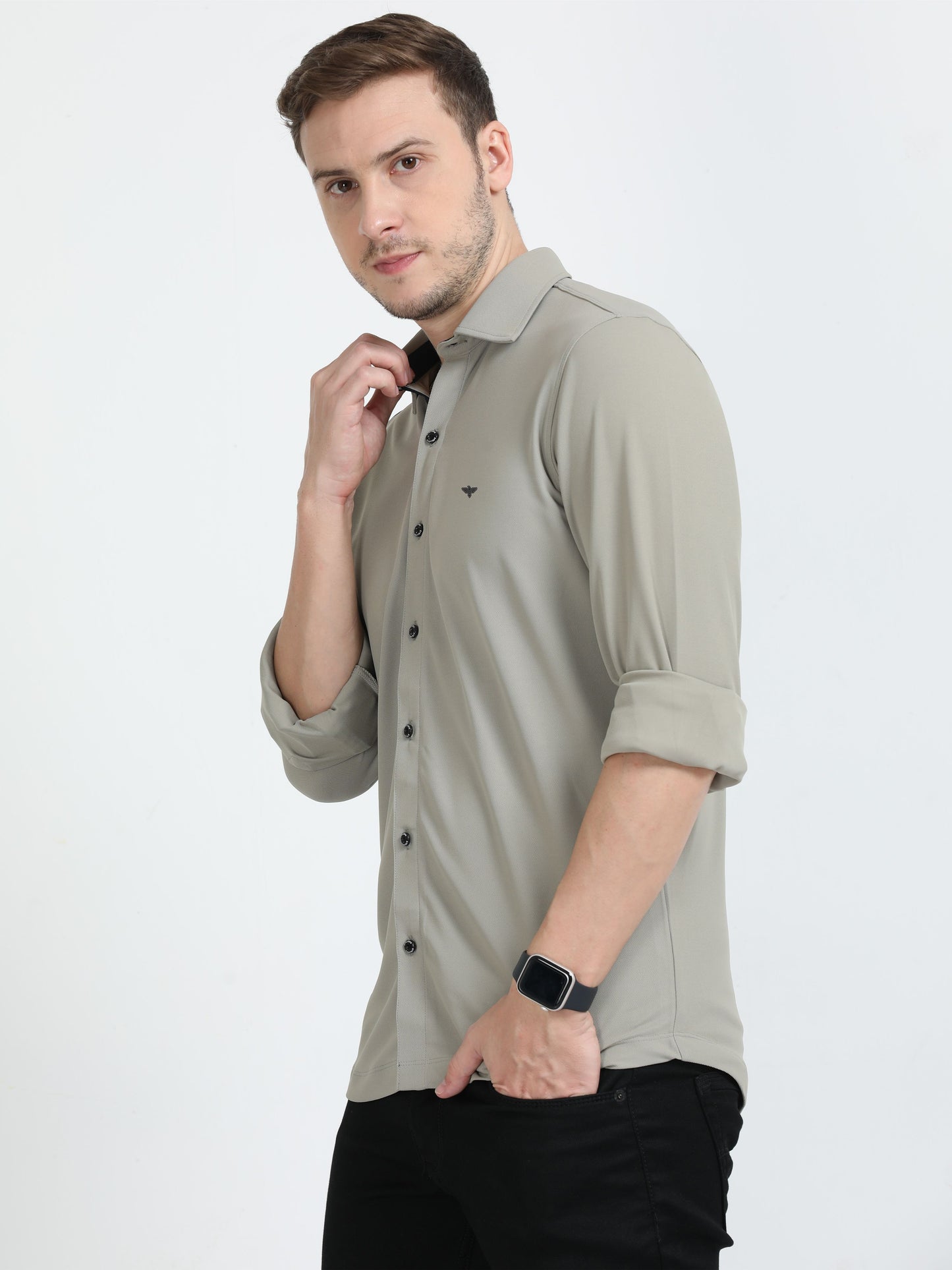 Moose Grey Premium Nano-Dry Shirt