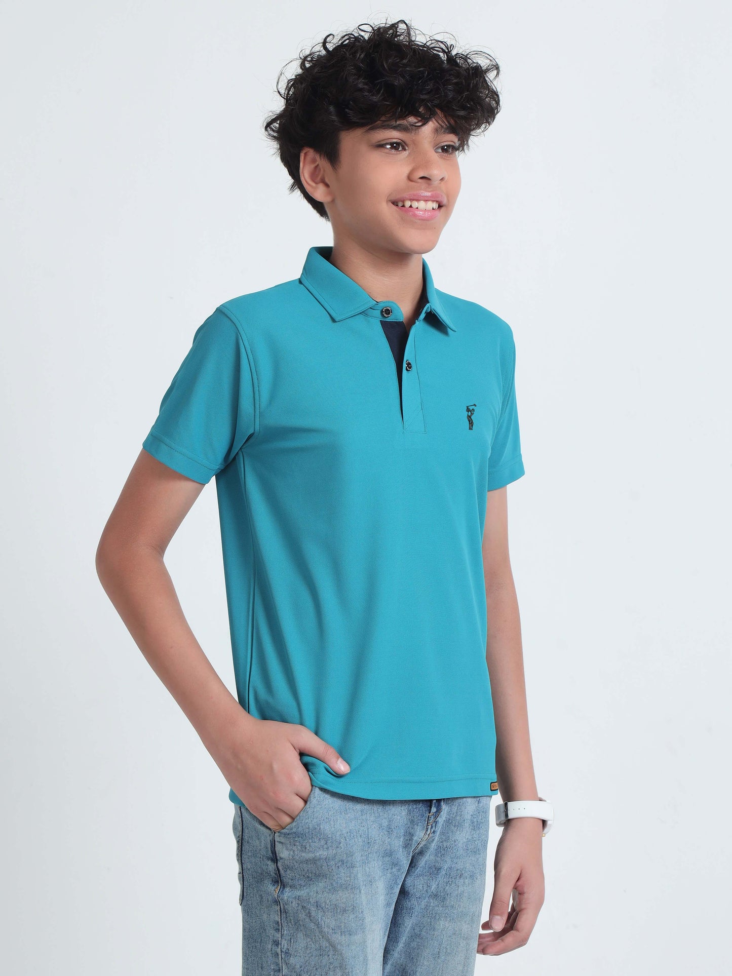 Jade Green Premium Golf Polo T-Shirt