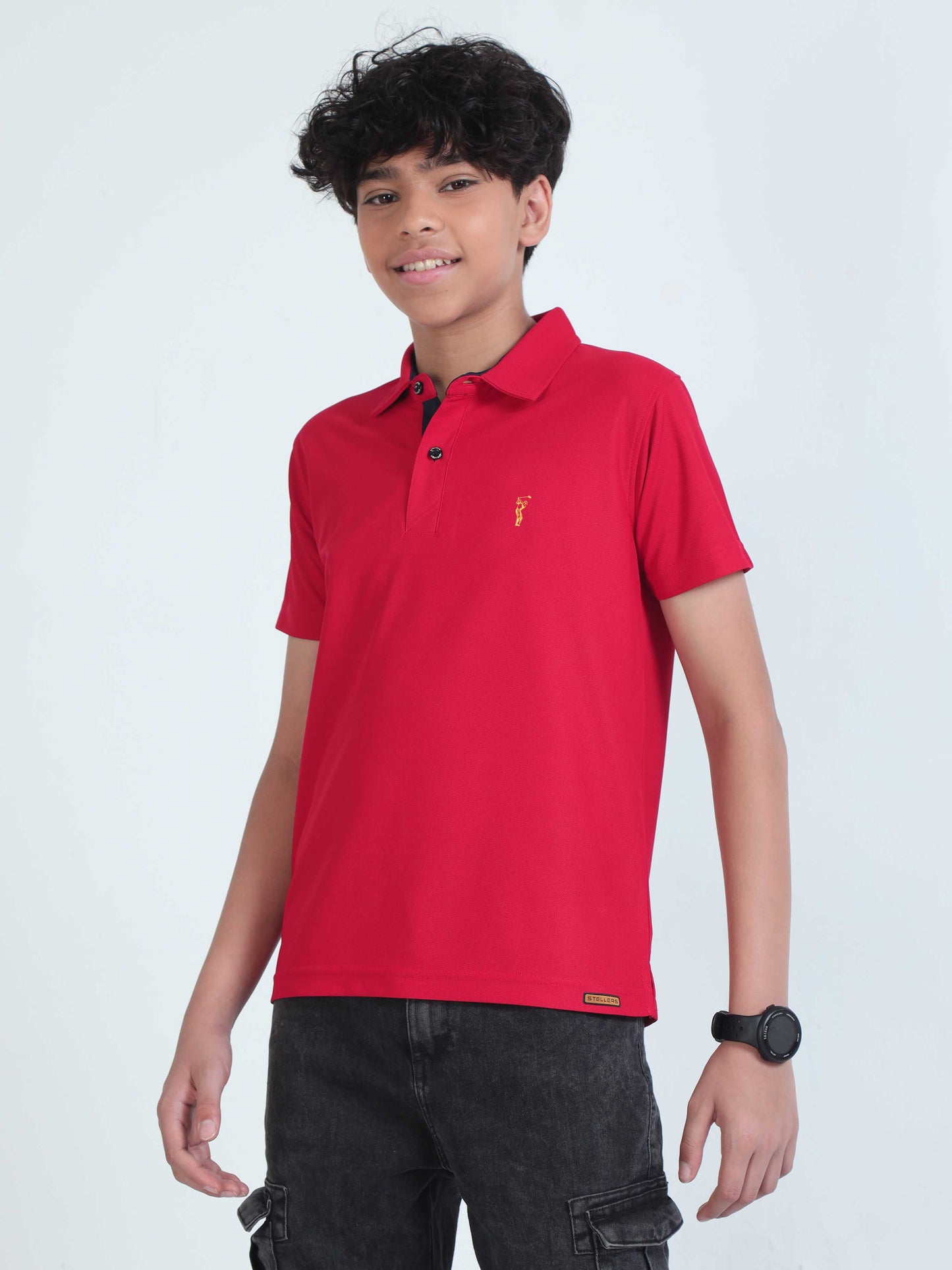 Red Premium Golf Polo T-Shirt