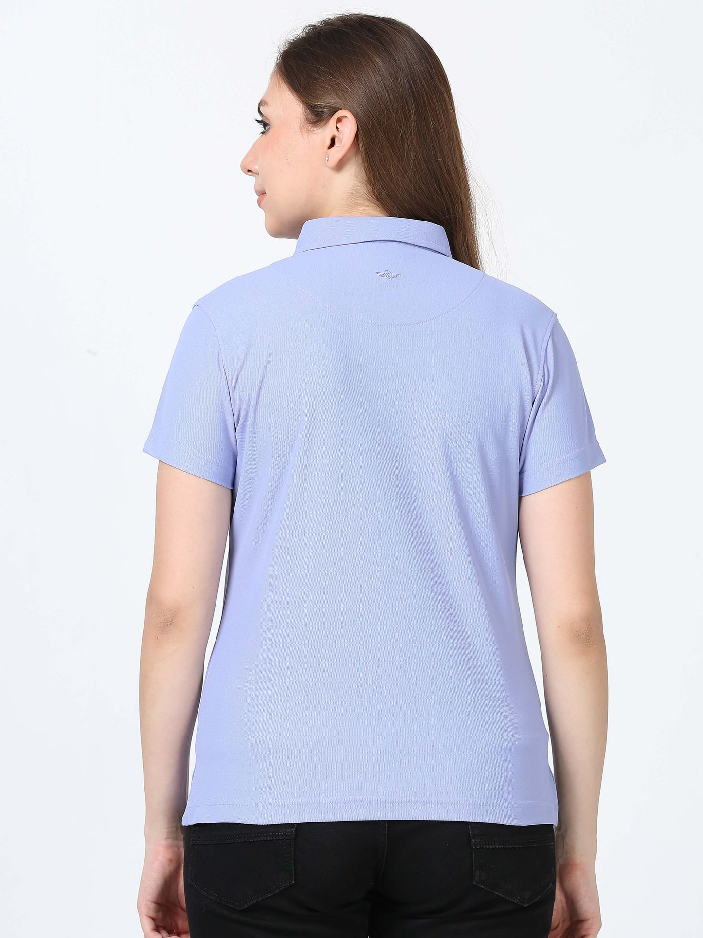 Light Purple Women's Premium Golf Polo T-Shirt