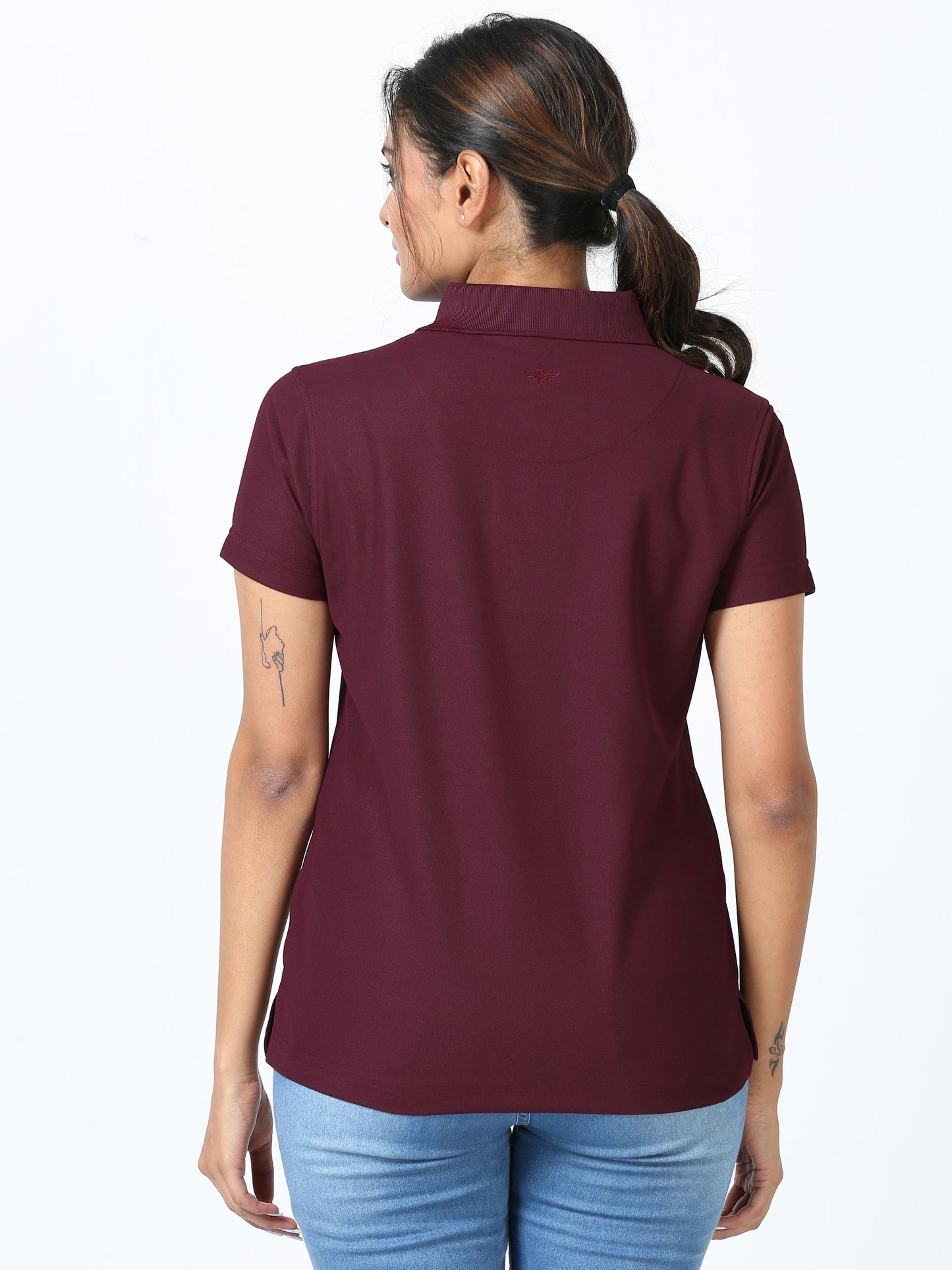 Wine Women's Premium Golf Polo T-Shirt