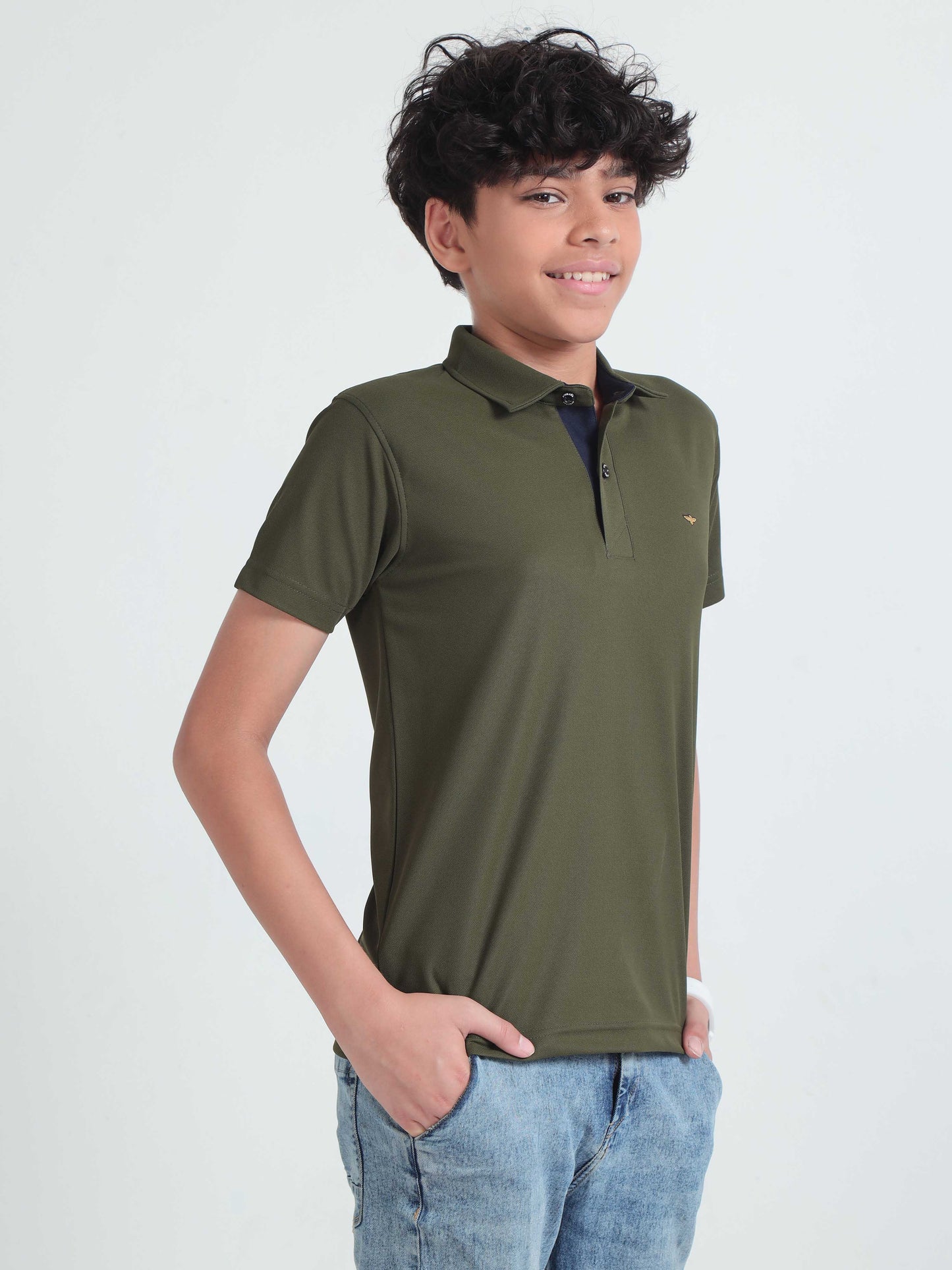 Olive Green Premium Polo T-Shirts