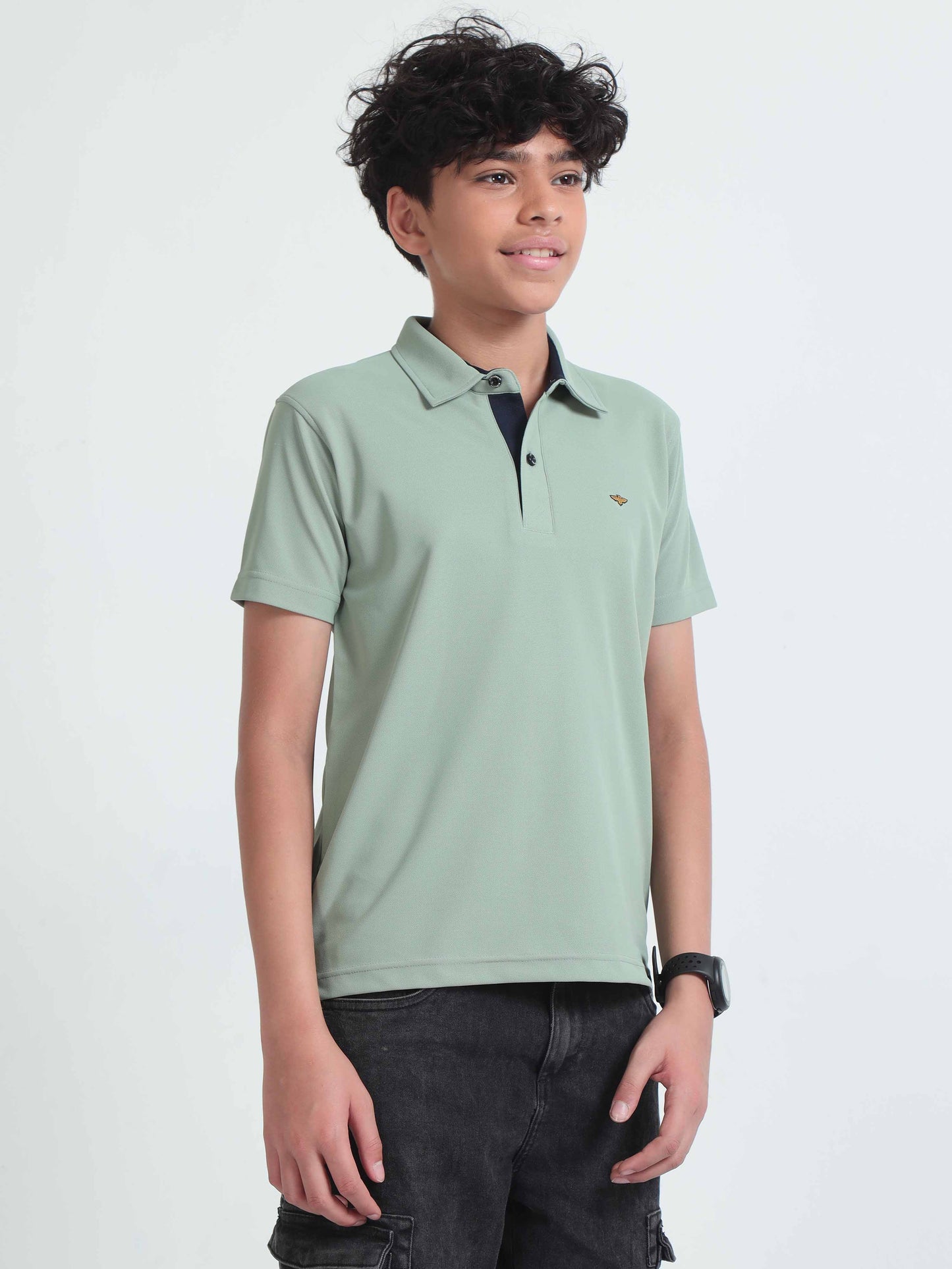 Misty Green Premium Polo T-Shirts