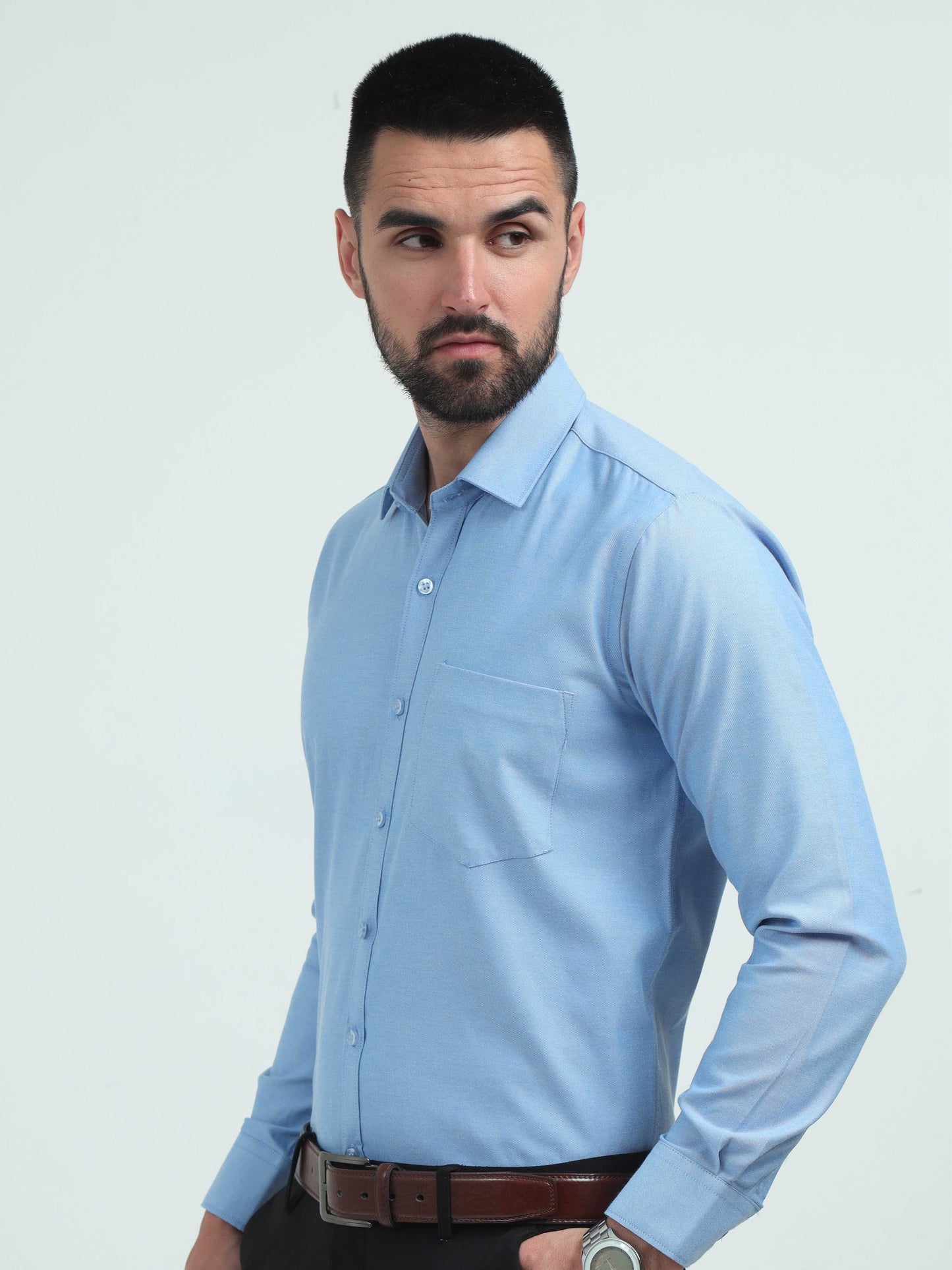 Bright Blue Premium Oxford Office Formals