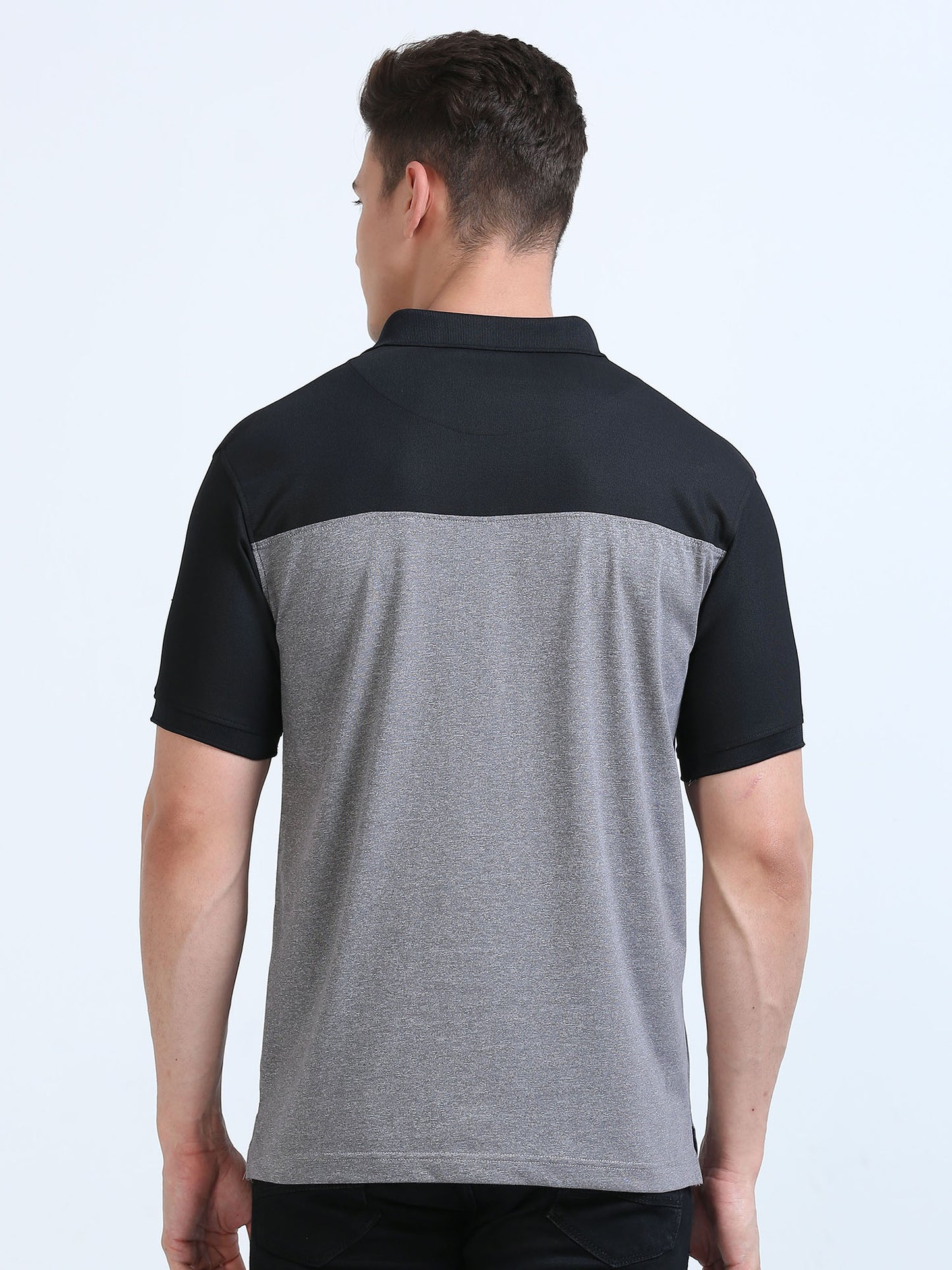 Grey T-Cross Polo T-Shirts