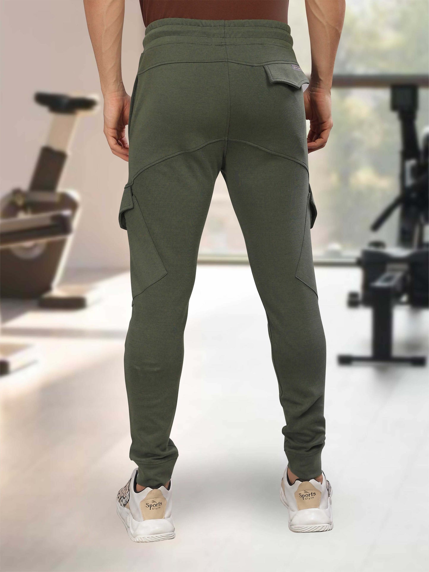 New Olive Green Men's Track Pant