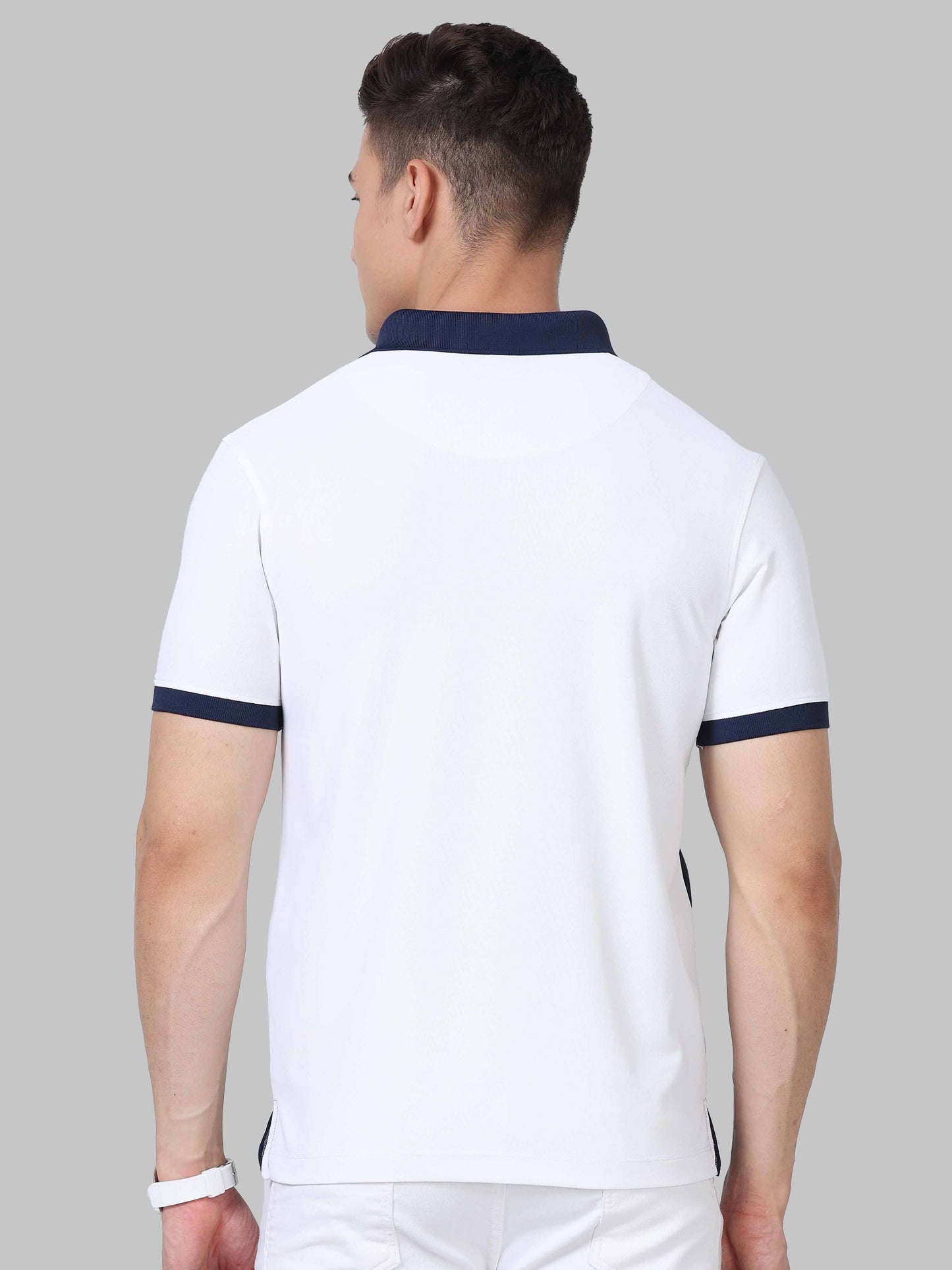 Center Panel Golf Polo T-Shirt