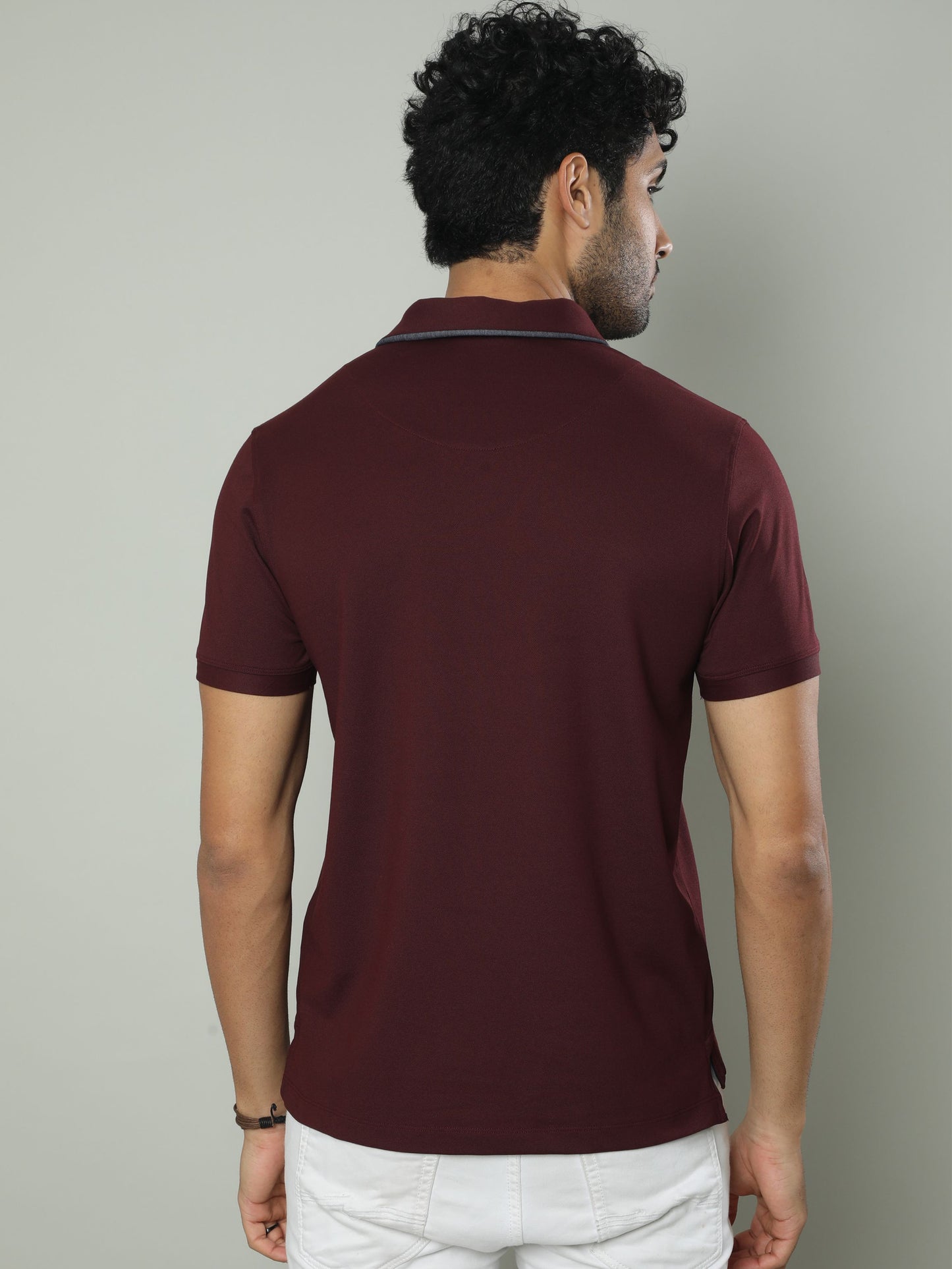 Wine Premium Polo T-Shirt - SoftBerry PQ