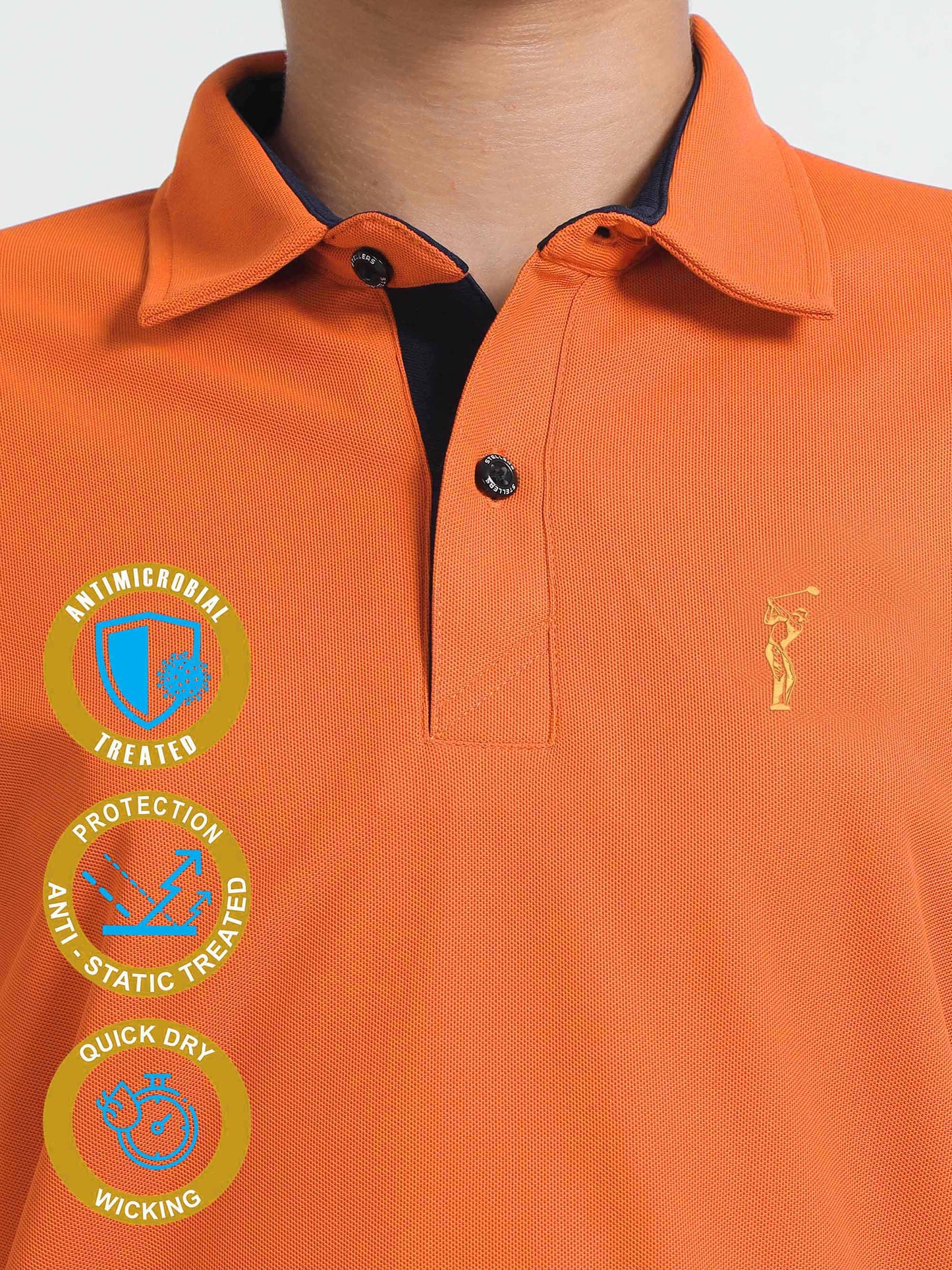 Russet Premium Golf Polo T-Shirt