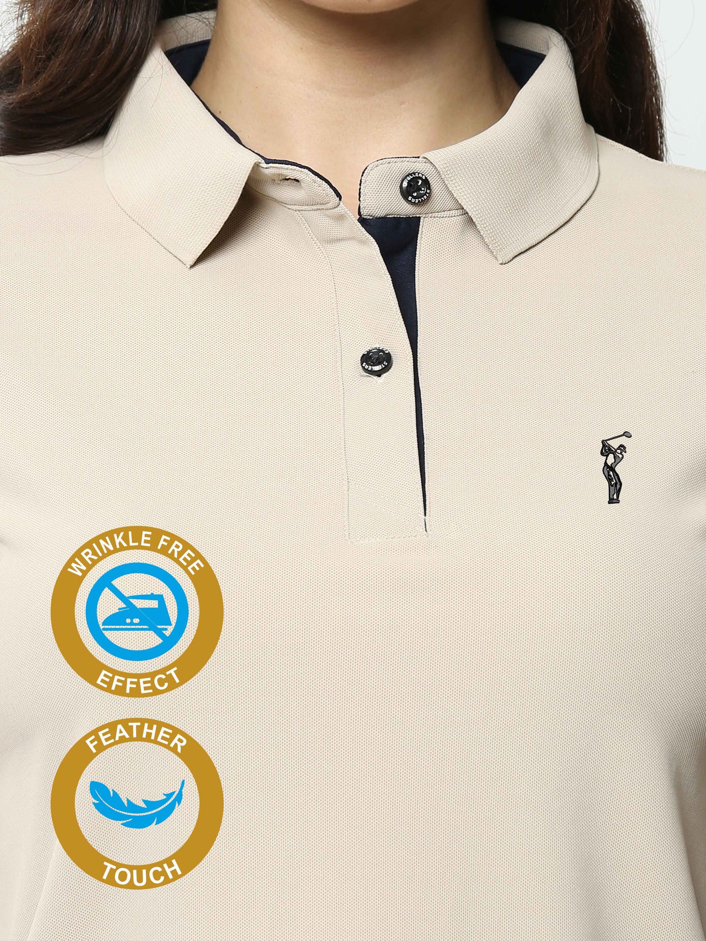 Fawn Women's Premium Golf Polo T-Shirt