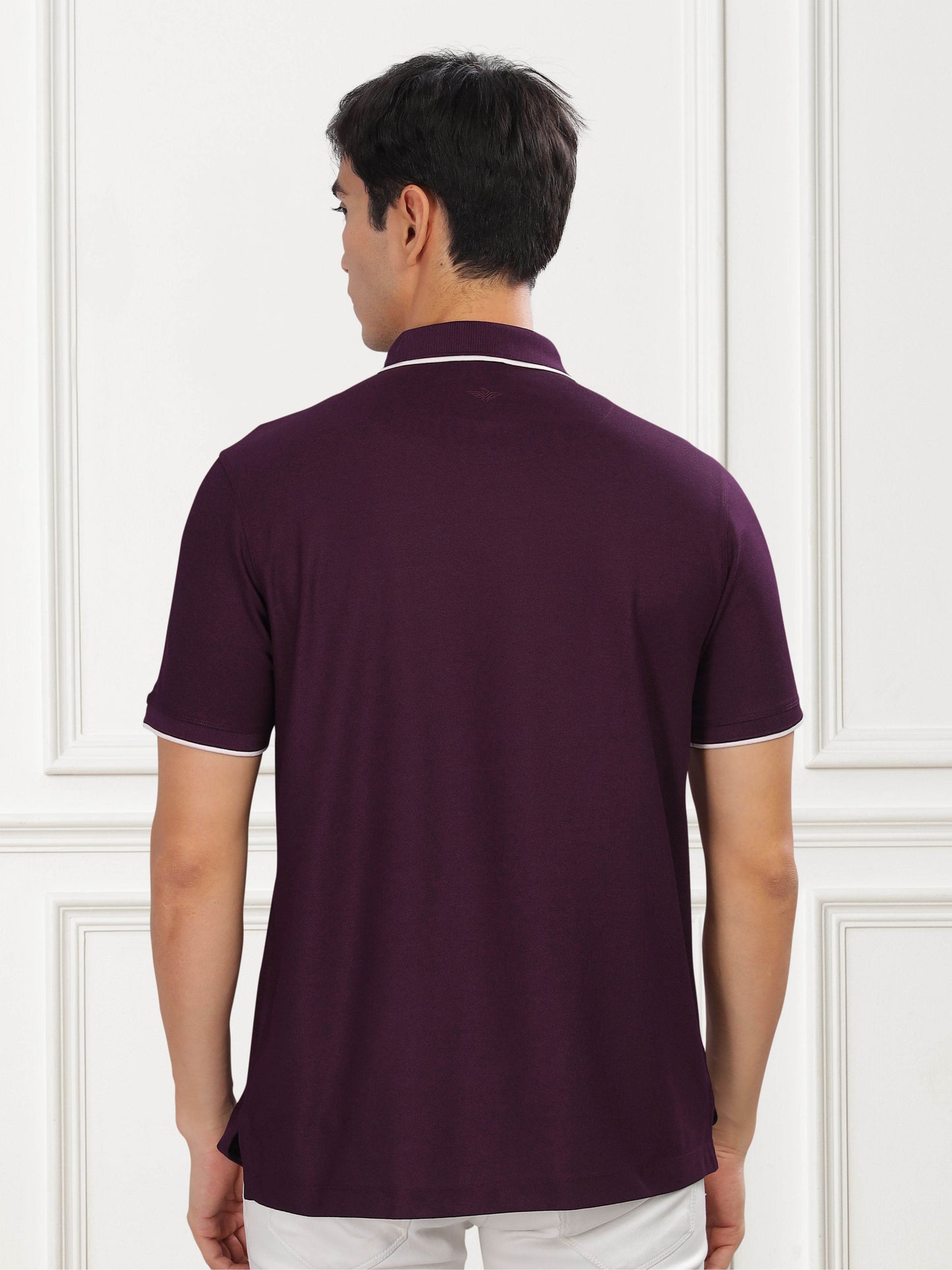 Raspberry Tipping Polo Shirt