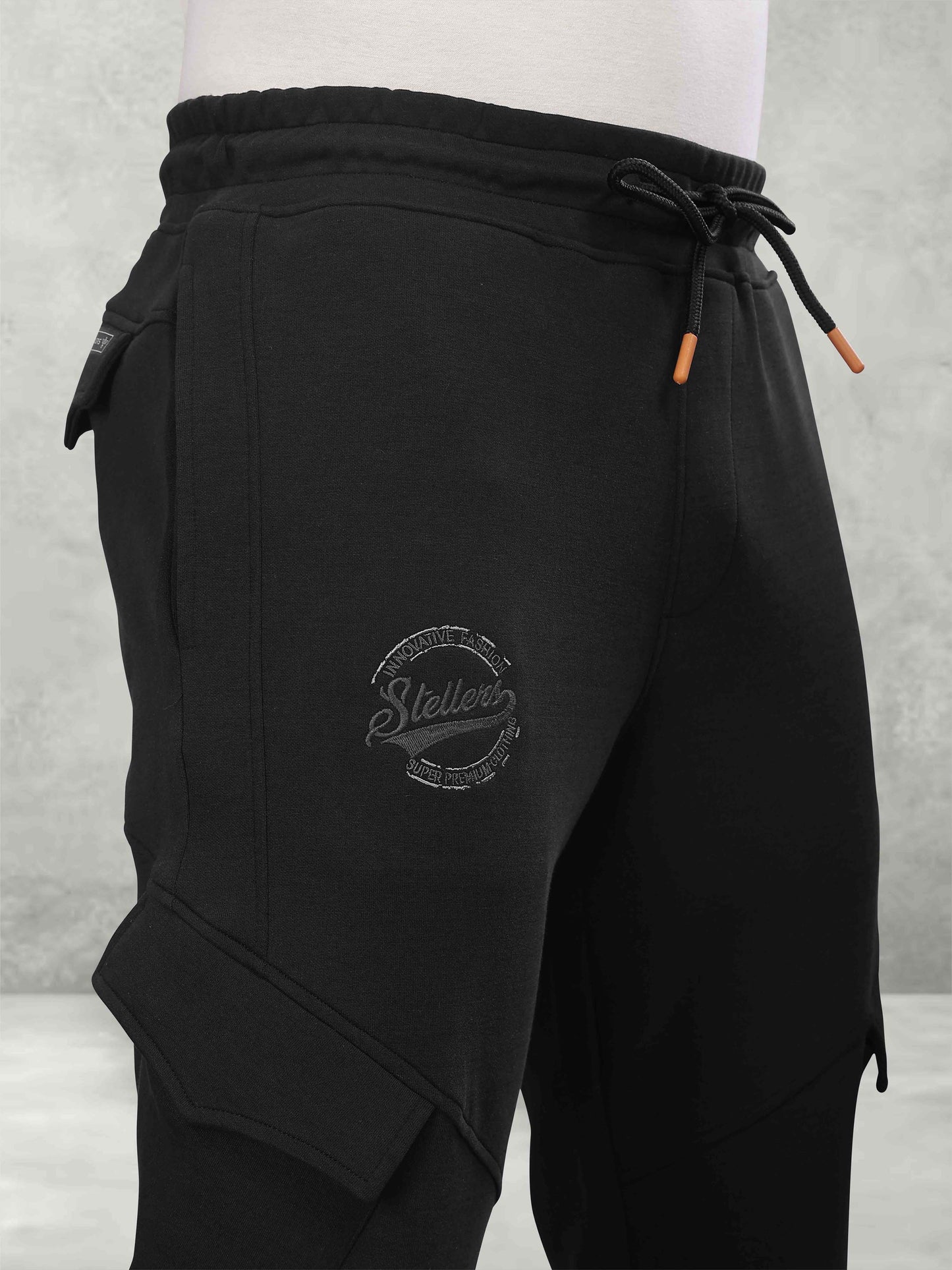 New Black Men's Track Pant