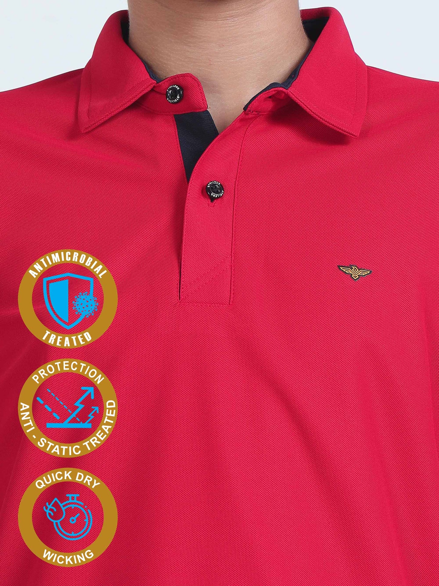 Red Premium Polo T-Shirts