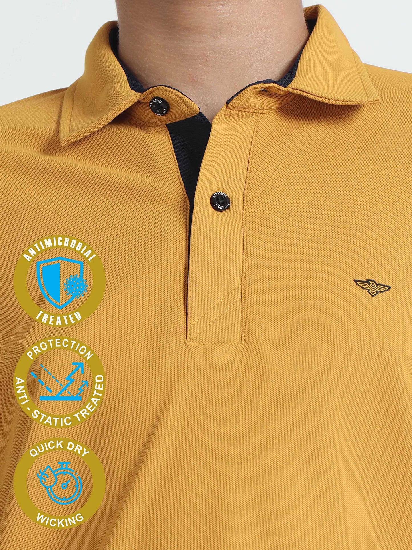 Mustard Premium Polo T-Shirts