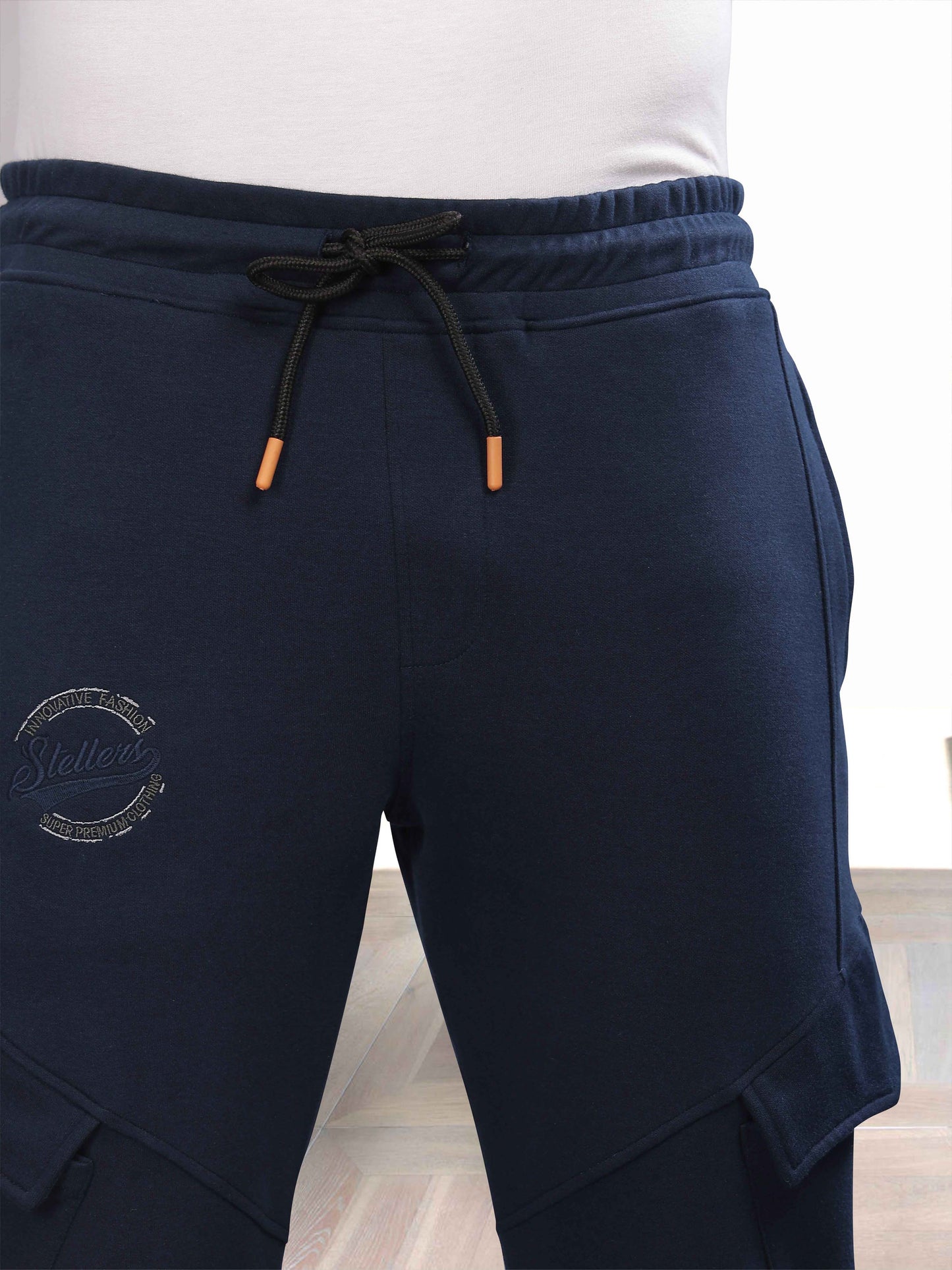 New Navy Blue Men's Track Pant