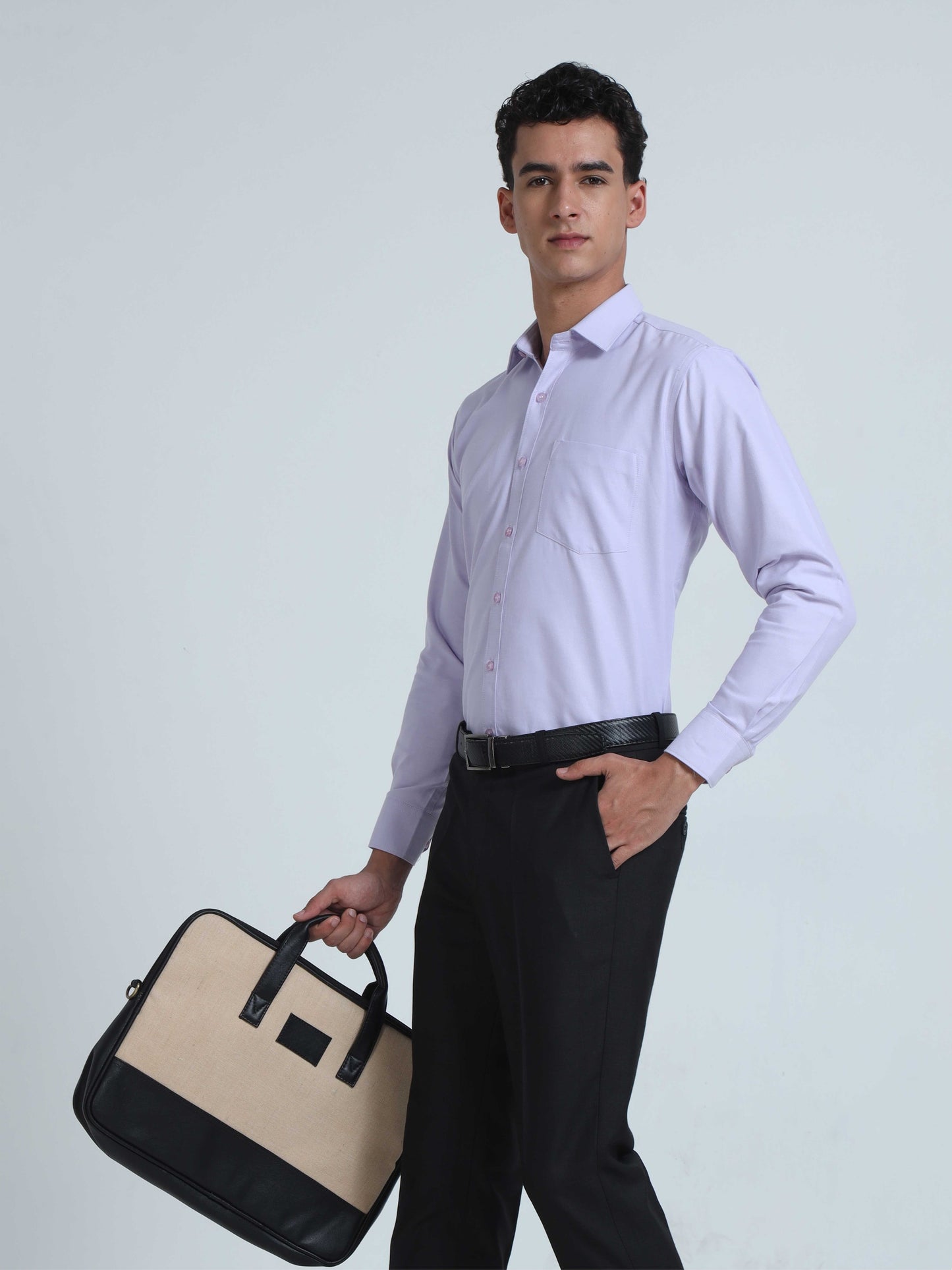 Light Purple Premium Oxford Office Formals