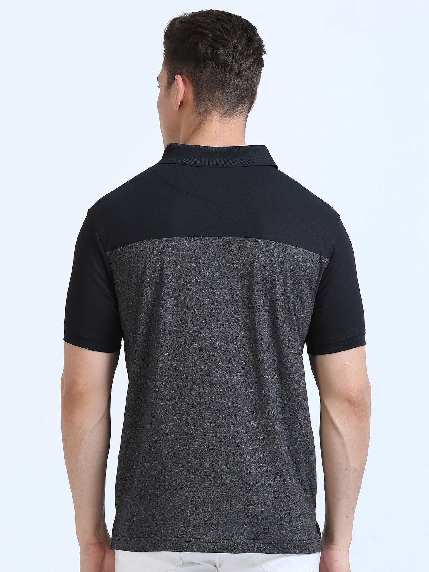 Black T-Cross Polo T-Shirt