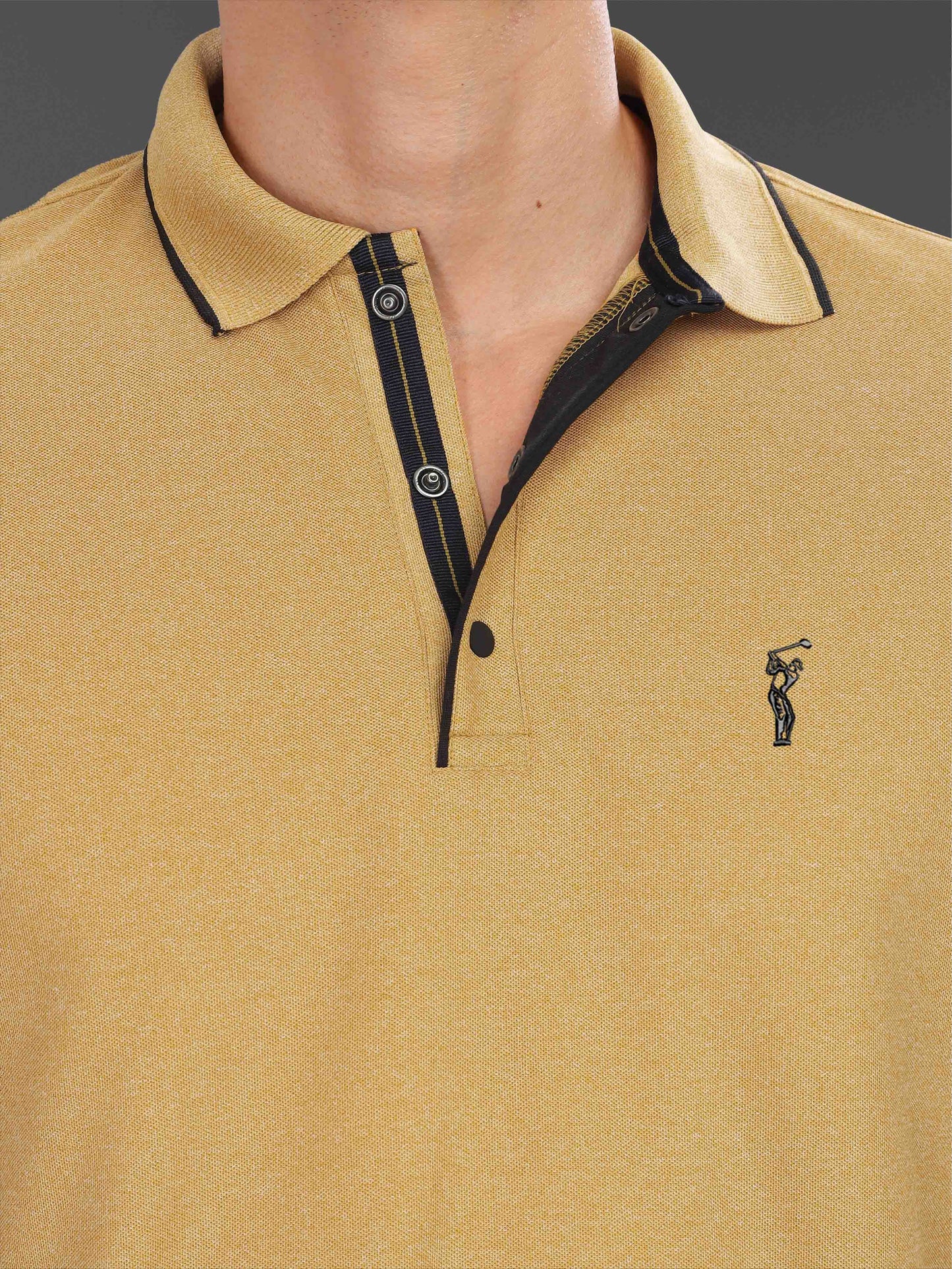 Honey Gold Tipping Polo Shirt