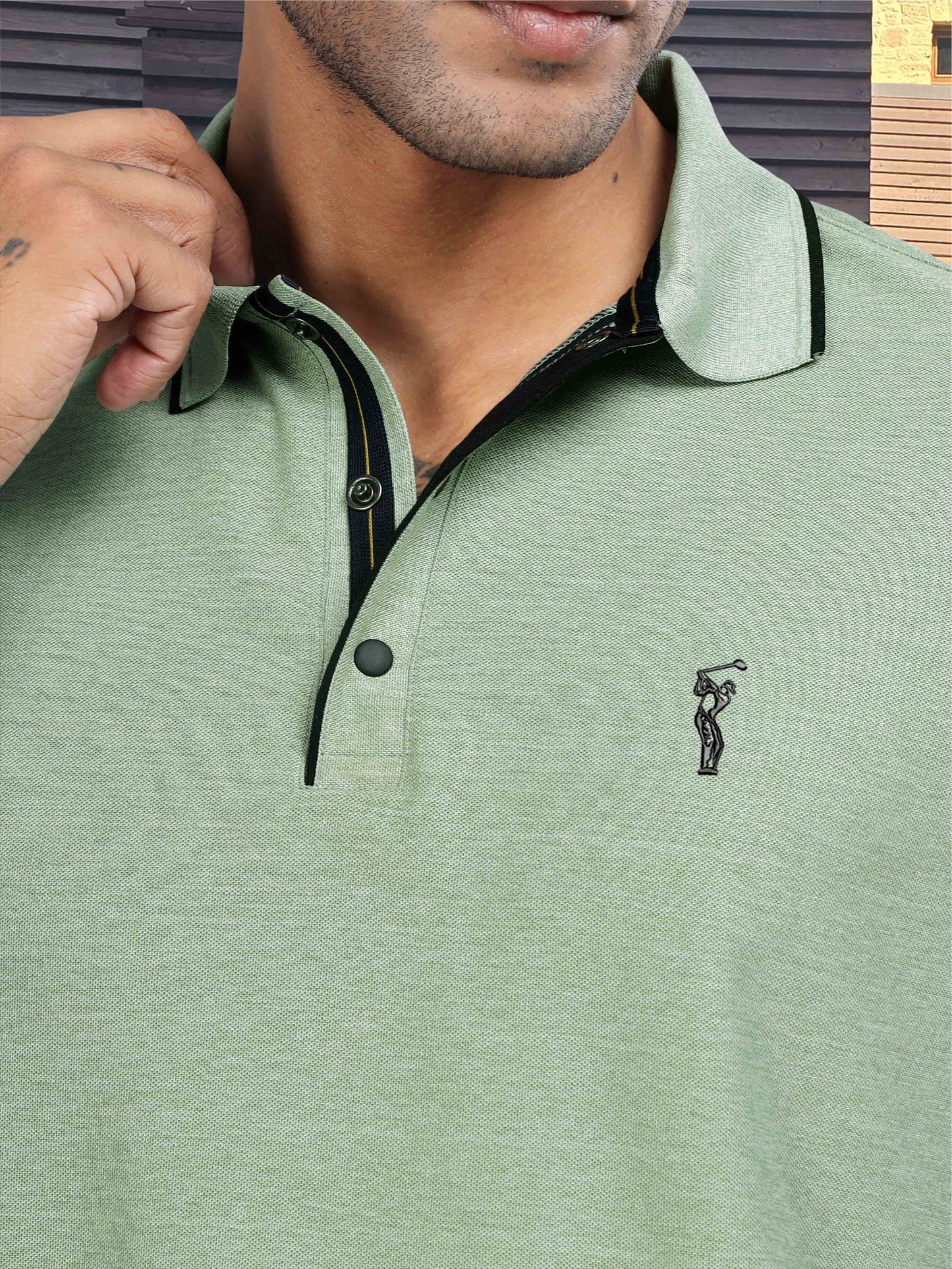 Ocean Milange Tipping Polo Shirt