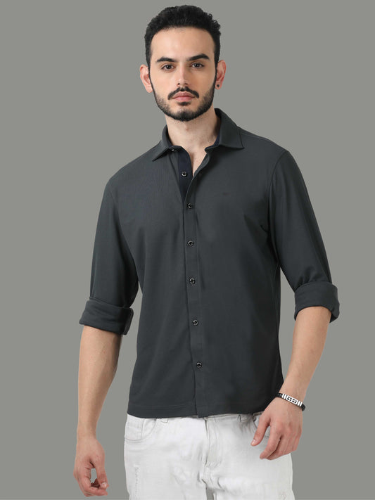 Dark Grey Premium Nano-Dry Shirt